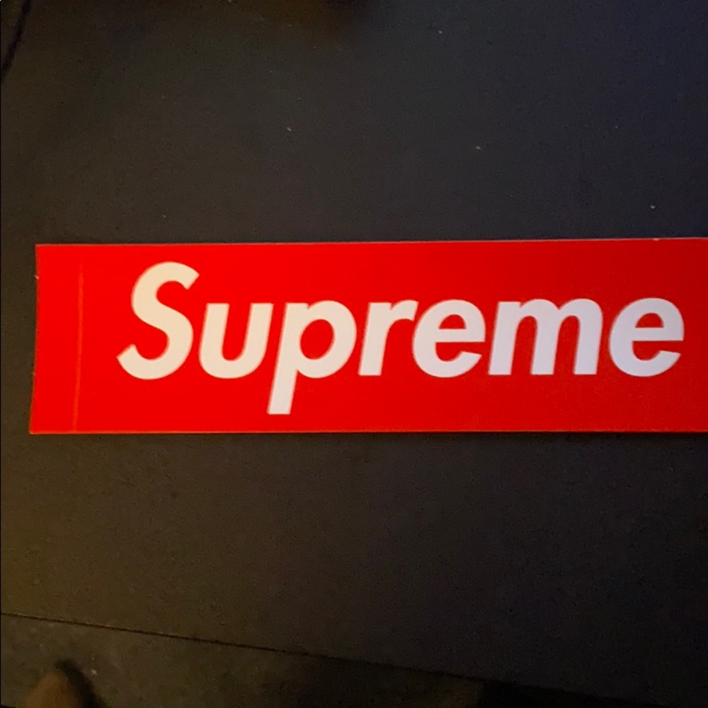 Supreme sticker